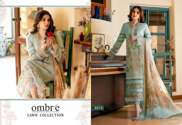 Shree Ombre Lawn Collection Cotton Dupatta Pakistani Suits
